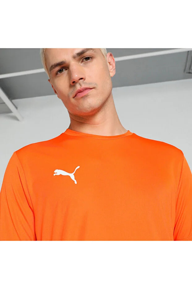Puma Mens Teams Cricket T-shirt - Orange