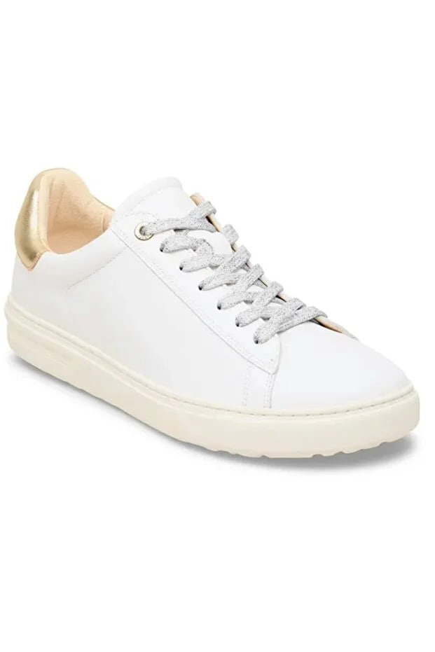 Birkenstock Bend Low Metallic LENA White / Met. Gold