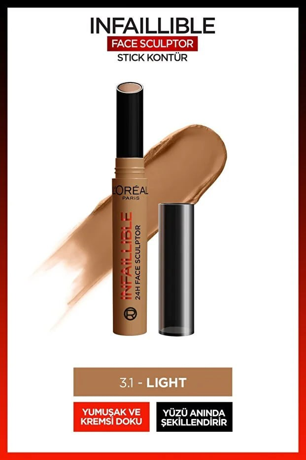 L'Oréal Paris Infaillible Face Sculpter Stick Contour